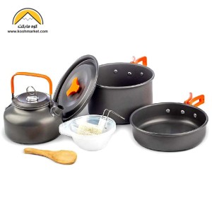 ست ظروف تفلون کمپسور مدل DS-308