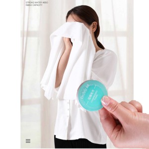 حوله فشرده دست و صورت مسافرتی پک 6 عددی مدل MJ17