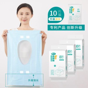 کاور بهداشتی توالت فرنگی ( پک 10 عددی )