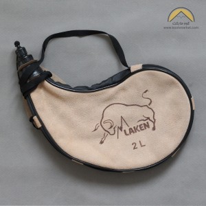 مشک آب چرمی لیکن 2 لیتری