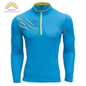 تیشرت کوهنوردی نیم زیپ GEEKWOLF مدل 007A