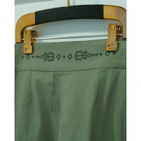 شلوار چاپ دست پری