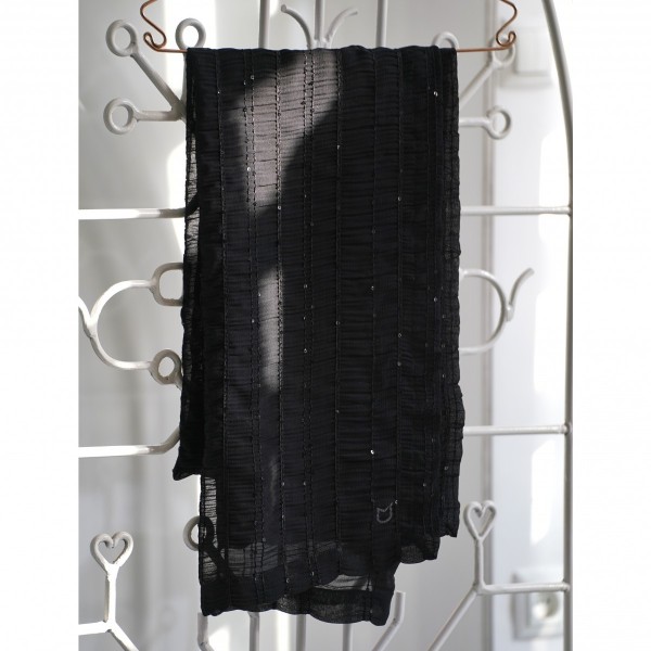 شال پولکی نواردوزی