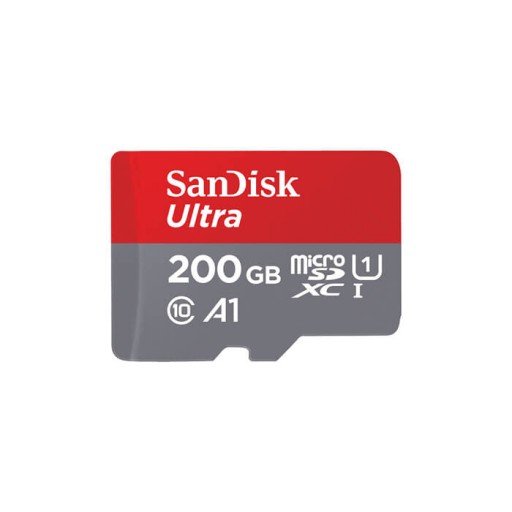 کارت حافظه سن دیسک Ultra A1 microSDXC UHS-I 100MB/s کلاس 10 ظرفیت 200 گیگابایت