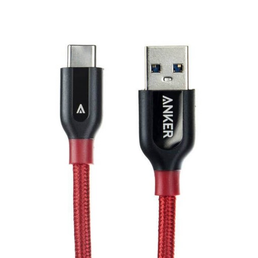 کابل تبدیل USB-C به USB 3.0 انکر مدل A8168 PowerLine Plus