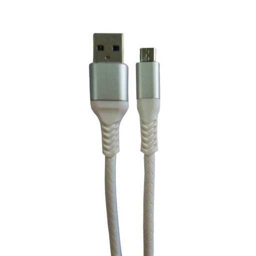 کابل شارژر تبدیل USB به MicroUSB کد 13 رنگ سفید