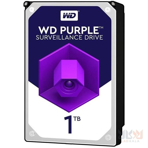 هارددیسک اینترنال وسترن دیجیتال Purple WD10PURZ ظرفیت 1 ترابایت