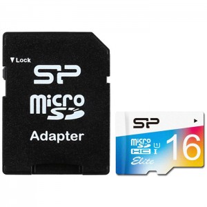 کارت حافظه سیلیکون پاور مدل Color Elite microSDHC UHS-1 کلاس 10 - ظرفیت 16 گیگابایت