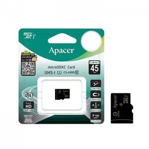 کارت حافظه اپیسر MicroSD 45MB/s U1 کلاس 10 بدون آداپتور ظرفیت 8 گیگابایت