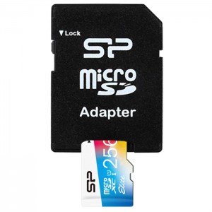 کارت حافظه سیلیکون پاور مدل Color Elite microSDHC UHS-1 کلاس 10 - ظرفیت 256 گیگابایت