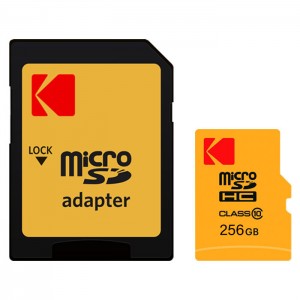 کارت حافظه کداک مدل Micro SDHC 45MB/s کلاس 10 ظرفیت 256 گیگابایت