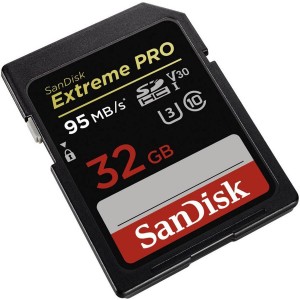 کارت حافظه سن دیسک Extreme PRO V30 SDHC UHS-I 95MB/s کلاس 10 ظرفیت 32 گیگابایت