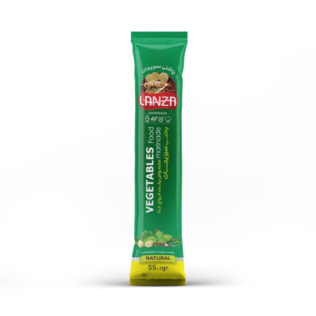 طعم دهنده ( مرینیت ) سبزیجات لانزا - 10 ساشه 55 گرمی