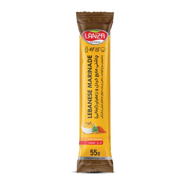 طعم دهنده ( مرینیت ) لبنانی لانزا - 10 ساشه 55 گرمی