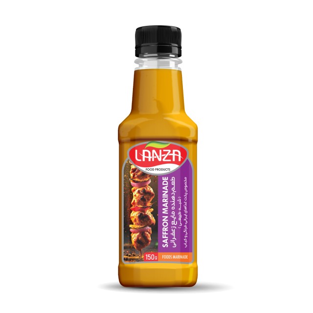 طعم دهنده ( مرینیت ) زعفرانی لانزا - 150 گرمی