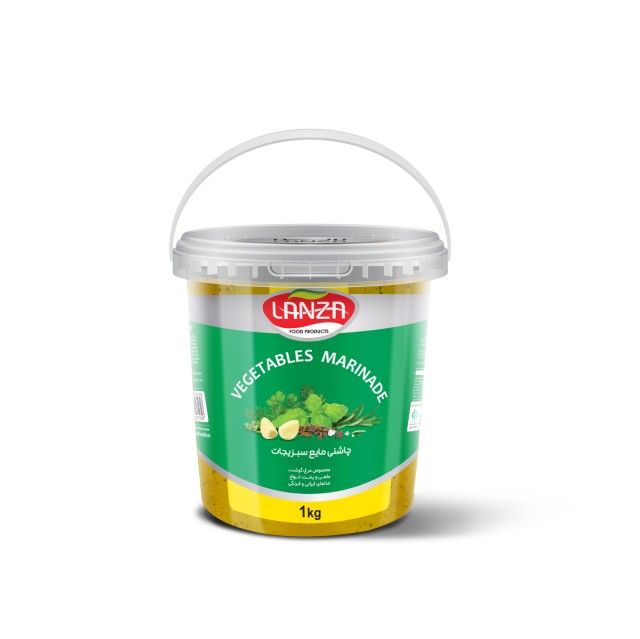 طعم دهنده ( مرینیت ) سبزیجات معطر لانزا - چهار ظرف یک کیلوگرمی