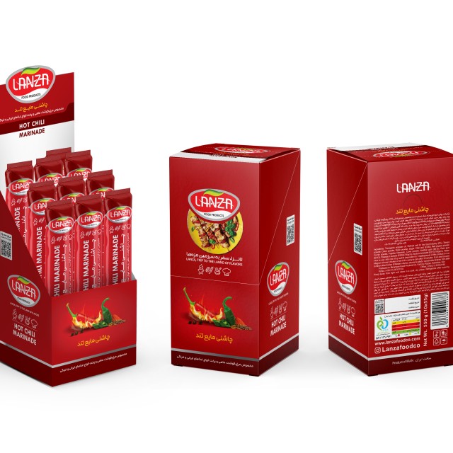 طعم دهنده ( مرینیت ) تند لانزا - 10 ساشه 55 گرمی