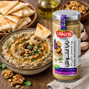 دیپ باباغنوش (پوره بادمجان کبابی ) - شیشه 250 گرمی