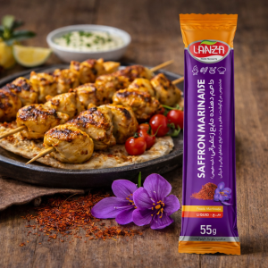 طعم دهنده ( مرینیت ) زعفرانی لانزا - 10 ساشه 55 گرمی