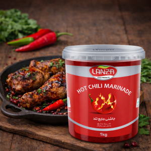 طعم دهنده ( مرینیت ) تند لانزا - 4 ظرف  یک کیلوگرمی