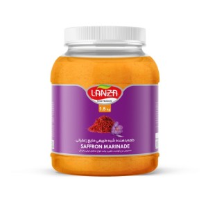 طعم دهنده ( مرینیت ) زعفرانی لانزا -   یک و نیم کیلوگرمی
