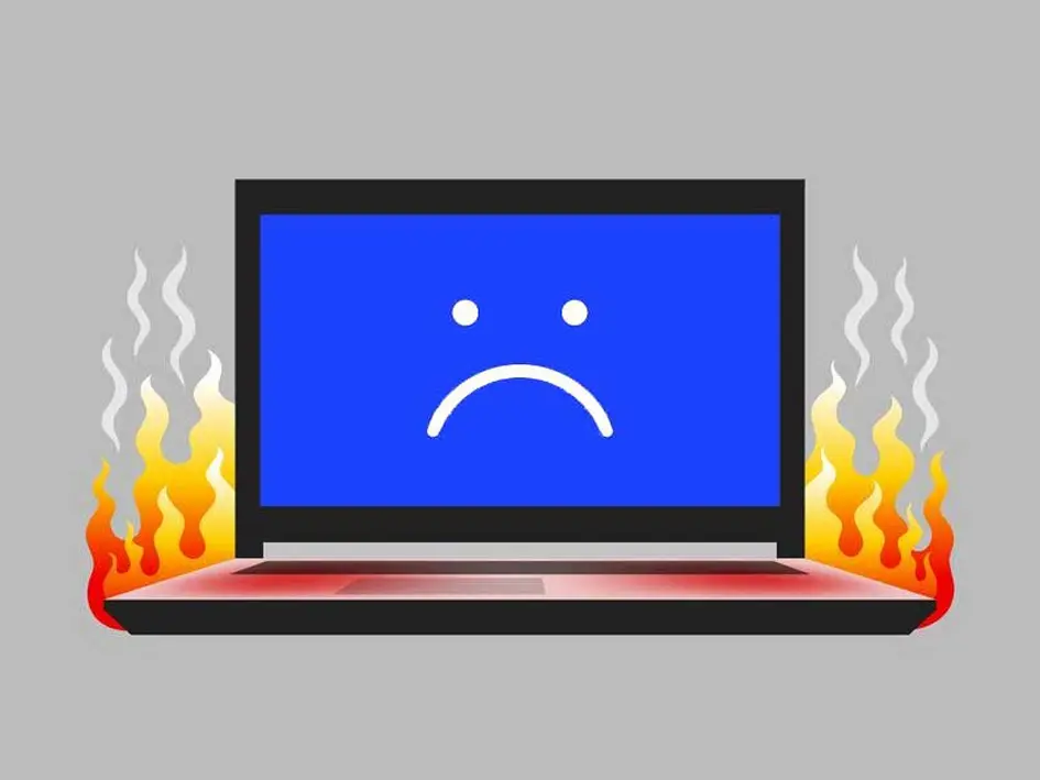 چرا لپ تاپ من داغ می‌شود؟!