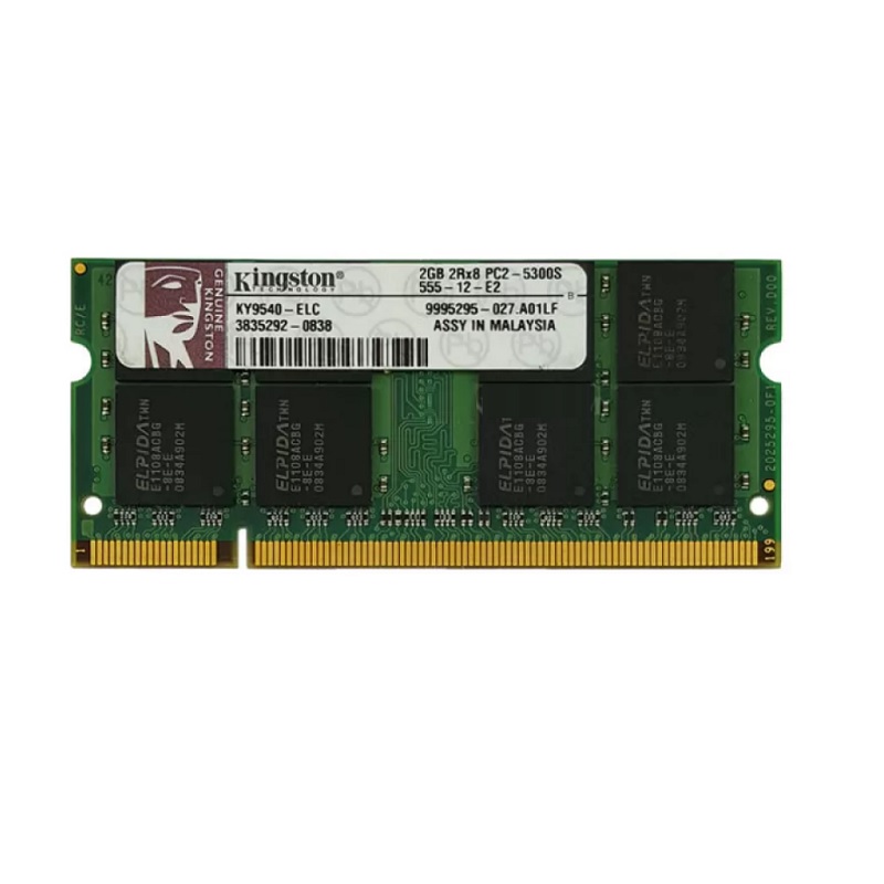 رم لپ تاپ 2 گیگ Kingstone DDR2-667-5300 MHZ 1.8V