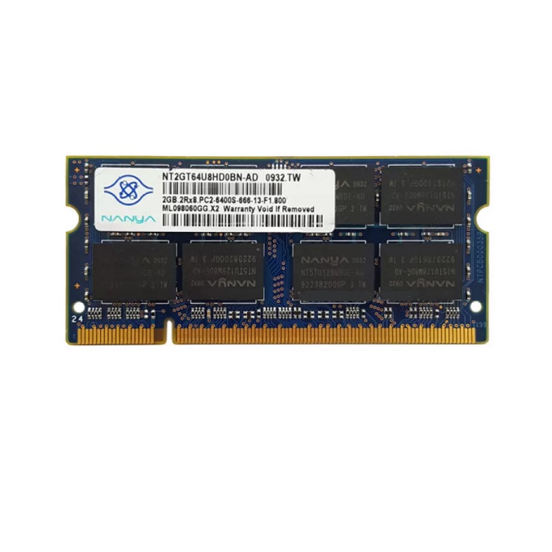 رم لپ تاپ 2 گیگ Nanya DDR2-800-6400 MHZ 1.8V
