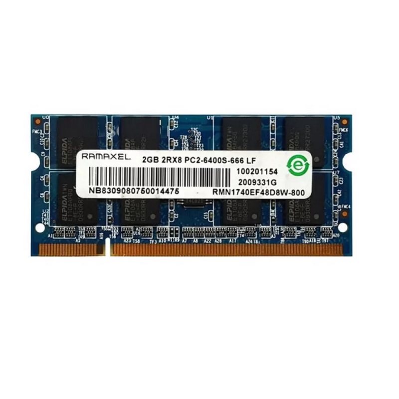 رم لپ تاپ 2 گیگ Ramaxel DDR2-800-6400 MHZ 1.8V