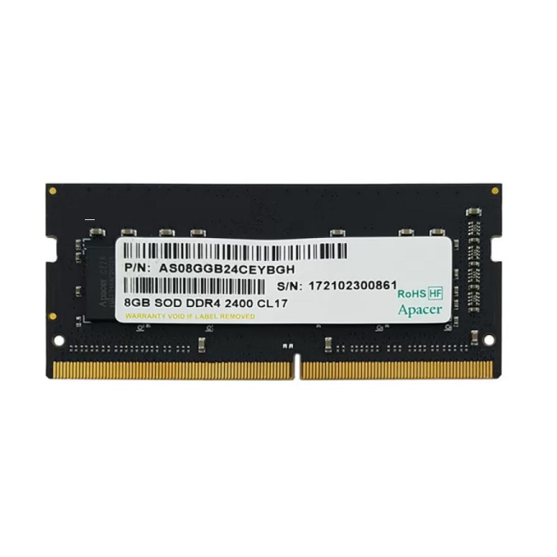 رم لپ تاپ 8 گیگ Apacer DDR4-2400 MHZ 1.2V