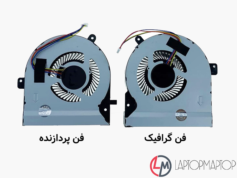 فن پردازنده و گرافیک لپ تاپ ایسوس ROG GL502