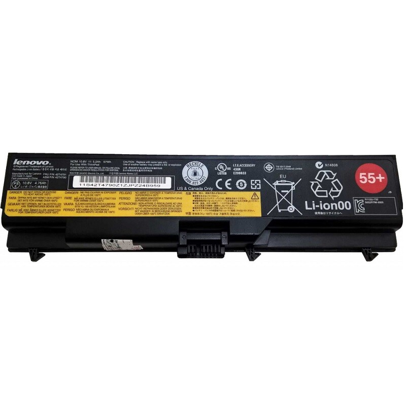 باتری لپ تاپ لنوو ThinkPad T430 مدل طرح اصلی