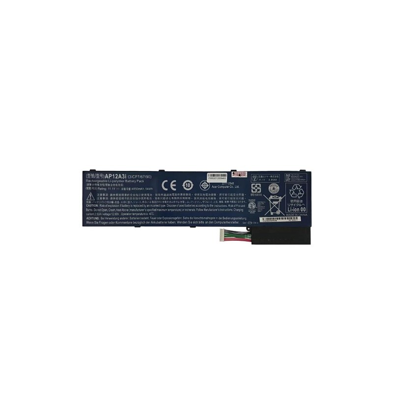 باتری لپ تاپ ایسر Battery Acer Aspire M5_AP12A3I Internal مدل اورجینال
