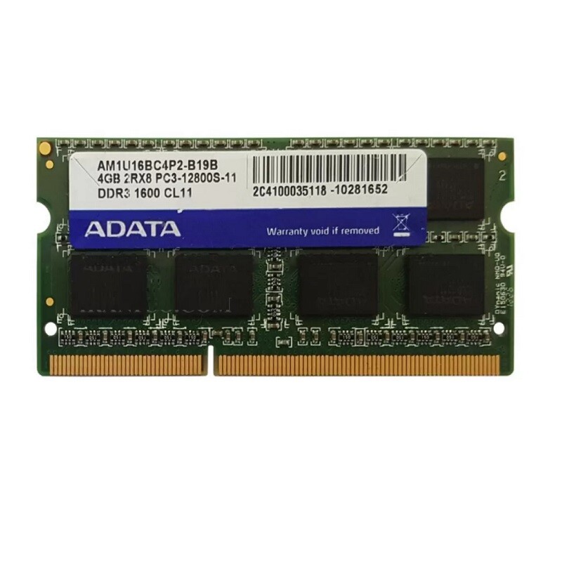 رم لپ تاپ 4 گیگ Adata DDR3-1600-12800MHZ 1.5V