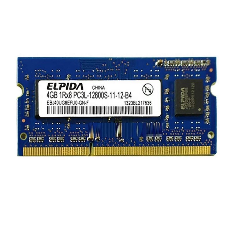 رم لپ تاپ 4 گیگ Elpida DDR3-PC3L-1600-12800 MHZ 1.35V