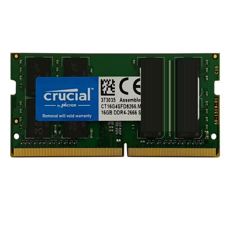 رم لپ تاپ 16 گیگ Crucial DDR4-2666 MHZ 1.2V