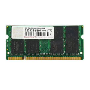 رم لپ تاپ 2 گیگ Transcend DDR2-800-6400 MHZ 1.8V