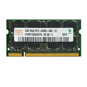 رم لپ تاپ 2 گیگ Hynix DDR2-800-6400 MHZ 1.8V