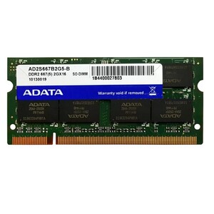 رم لپ تاپ 2 گیگ Adata DDR2-667-5300 MHZ 1.8V