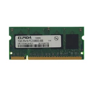 رم لپ تاپ 1 گیگ Elpida DDR2-800-6400 MHZ 1.8V