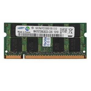 رم لپ تاپ 1 گیگ سامسونگ DDR2-667-5300 MHZ 1.8V