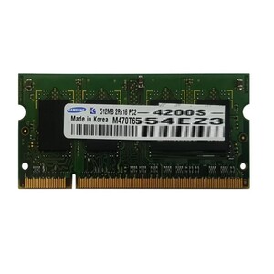 رم لپ تاپ 512 مگابایت Samsung DDR2-667-5300 MHZ 1.8V