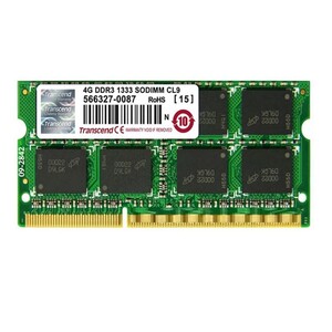 رم لپ تاپ 4 گیگ Transcend DDR3-1333-10600 MHZ 1.5V