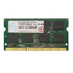 رم لپ تاپ 8 گیگ Transcend DDR3-1333-10600 MHZ 1.5V