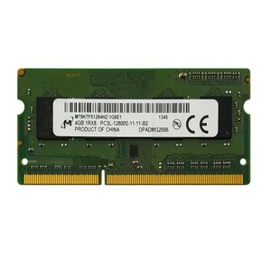 رم لپ تاپ 4 گیگ Micron Technology DDR3-PC3L-1600-12800 MHZ 1.35V