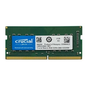رم لپ تاپ 8 گیگ Crucial DDR4-2666 MHZ 1.2V