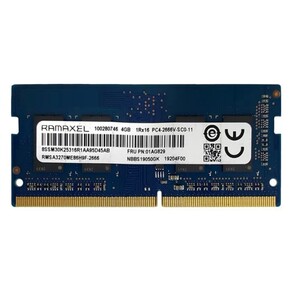 رم لپ تاپ 4 گیگ Ramaxel DDR4-2666 MHZ 1.2V