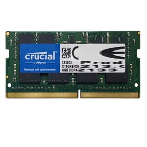 رم لپ تاپ 8 گیگ Crucial DDR4-2133 MHZ 1.2V