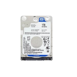 هارد HDD لپ تاپ 1 ترابایت وسترن Sata Slim 5400RPM-Refurbish