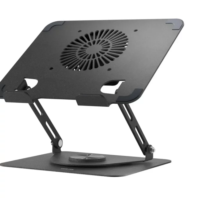 استند لپ‌تاپ با فن خنک کننده گرین لاین ADJUSTABLE LAPTOP STAND WITH COOLING FAN